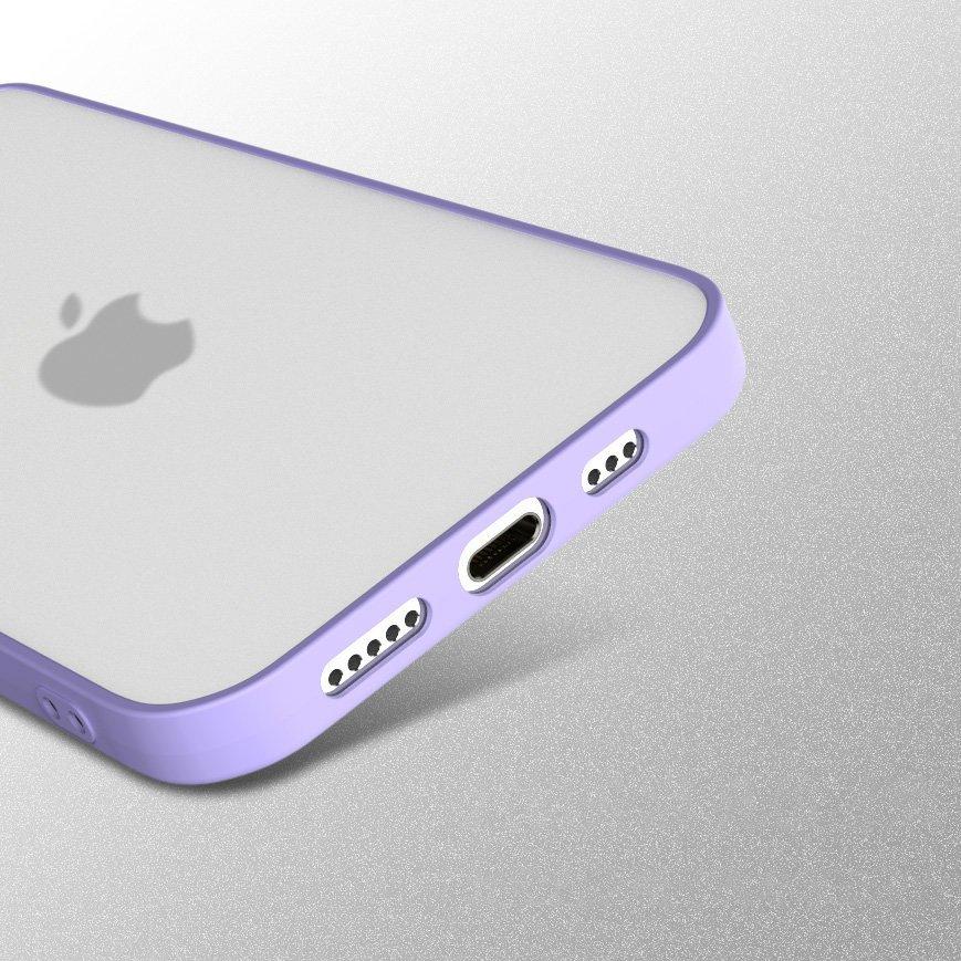 Cover Flessibile in Silicone Milky Case per Apple iPhone 12 Pro Max - Nero