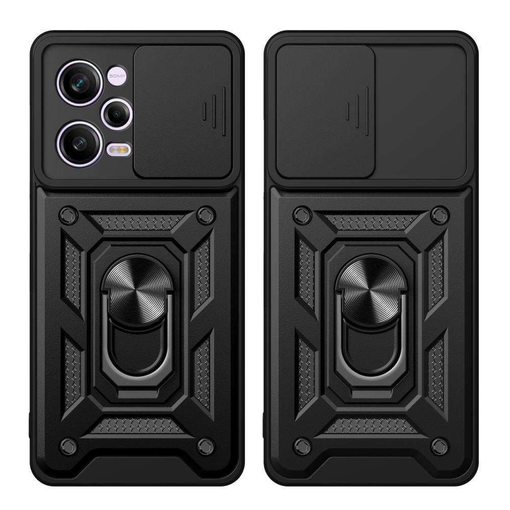 Custodia CamShield per Xiaomi Redmi Note 12 5G/Poco X5 Pro 5G - Nero