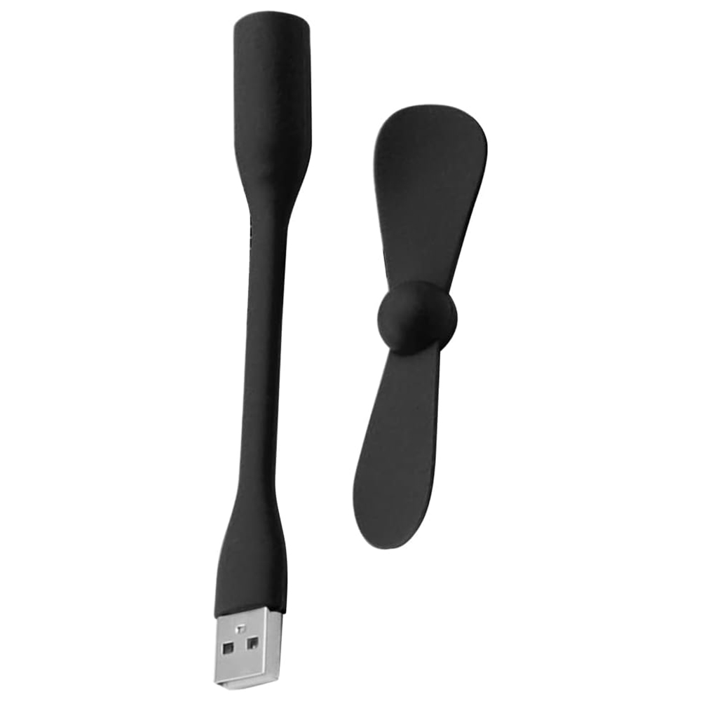 Mini ventilatore USB (TUF1) - 5V - Nero