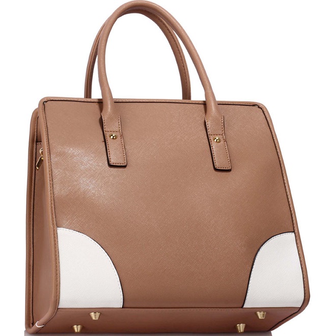 Borsa AL-3150 - Bordeaux / Bianca / Nera