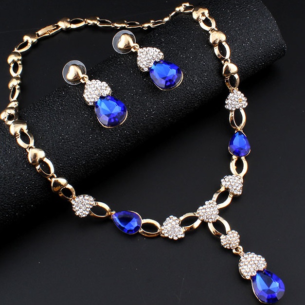 Set RH-3327 - Oro / Turchese