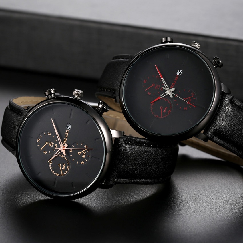 Orologio YO-14754 - Nero / Rosso