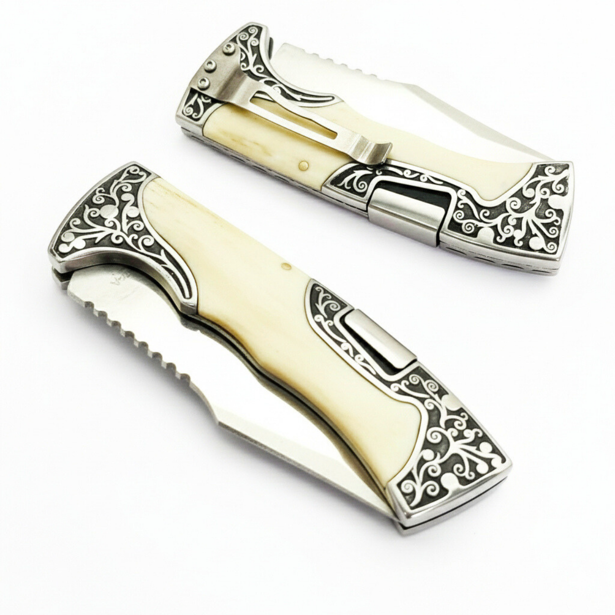 Coltello pieghevole da esterno CO-18062 - Marrone