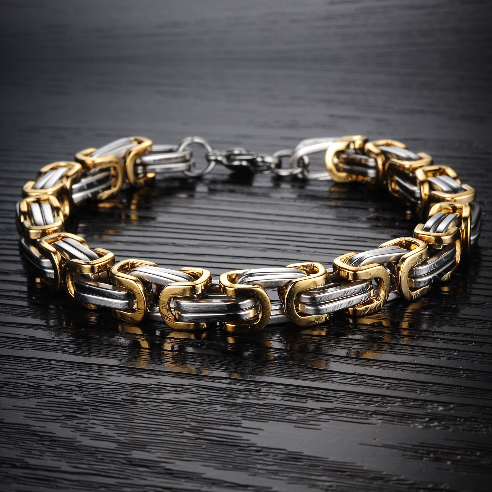 Bracciale AL-29849 - Oro / 21cm