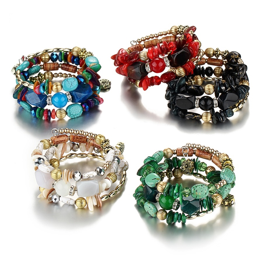 Bracciale AM-4429 - Bianco2