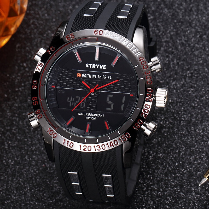 Orologio AR-4093 - Nero / Rosso