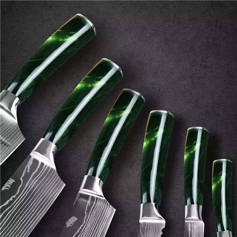 Coltello da Cucina BL-38112 - Pane / Nero / Marrone