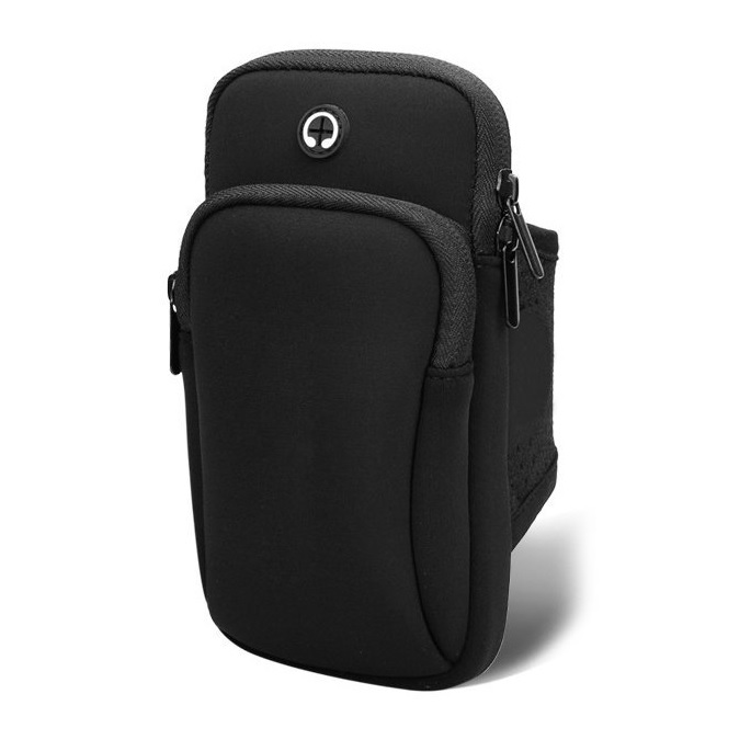 Marsupio sportivo Classic da braccio - Nero