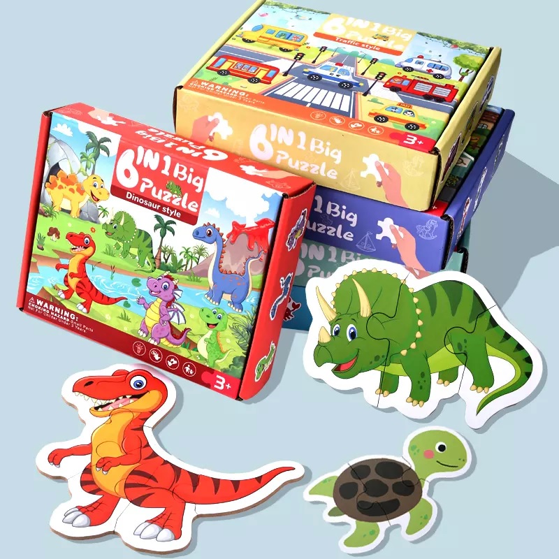 Puzzle in legno per bambini - Oceano