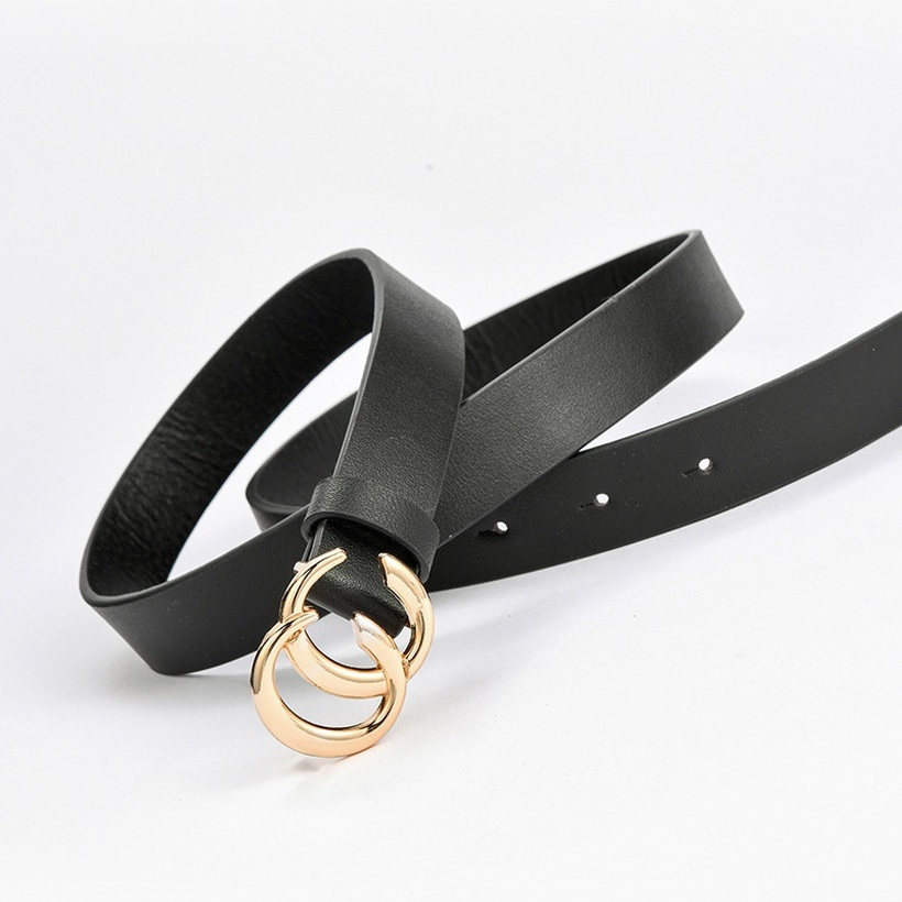 Cintura Double C - Marrone Scuro