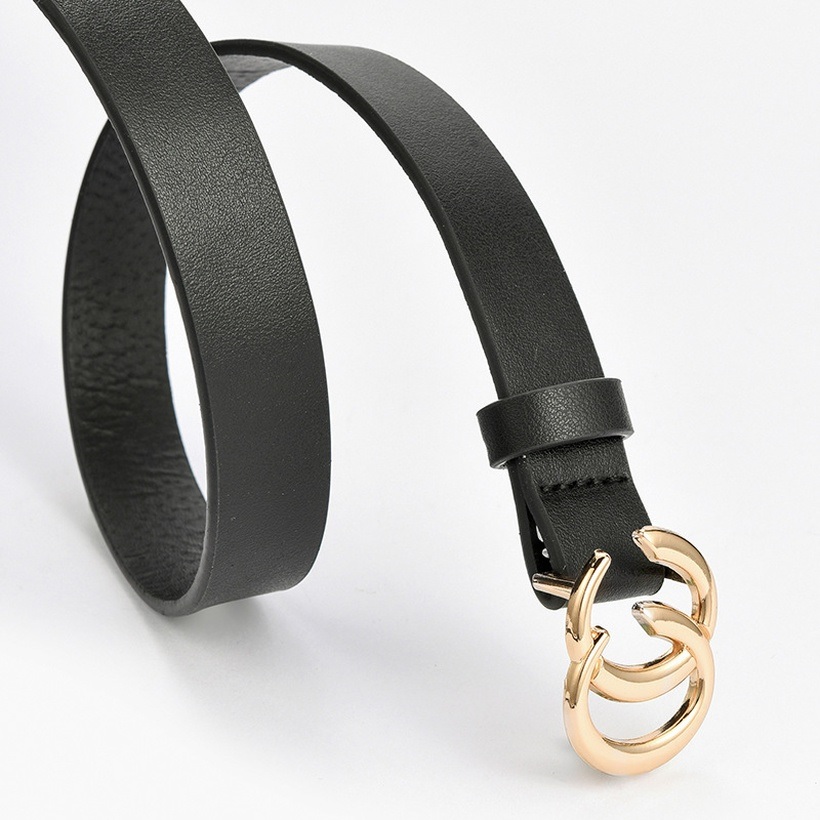 Cintura Double C - Marrone Scuro