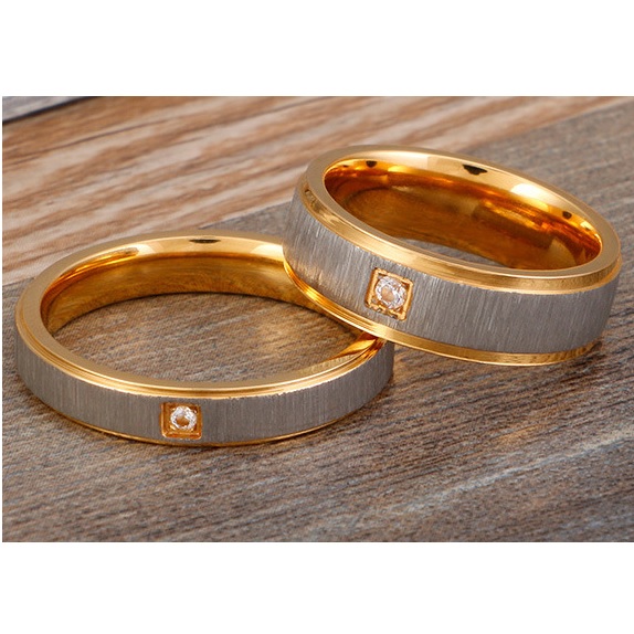 Anello da donna FA-17258 - Oro / 57mm