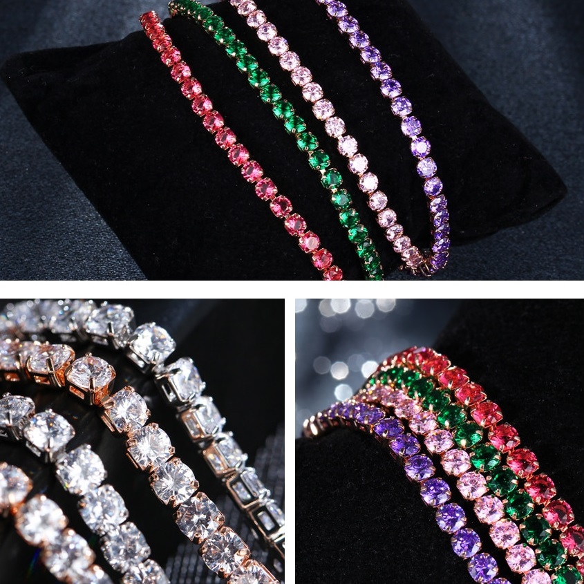 Bracciale FL-4214 - Oro / Rosa