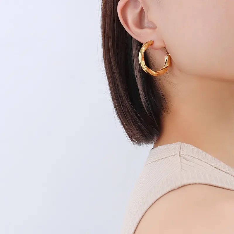 Orecchini LÍ-28719 - Oro / 4cm