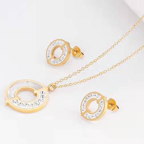 Set LO-15132 - Oro / Rosa