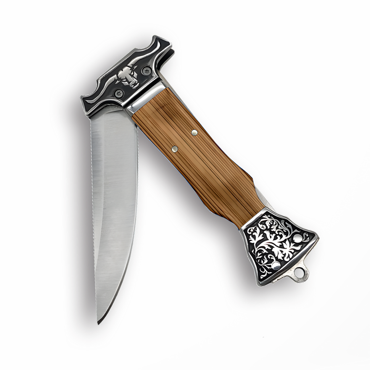 Coltello pieghevole da esterno MA123 - B - Giallo