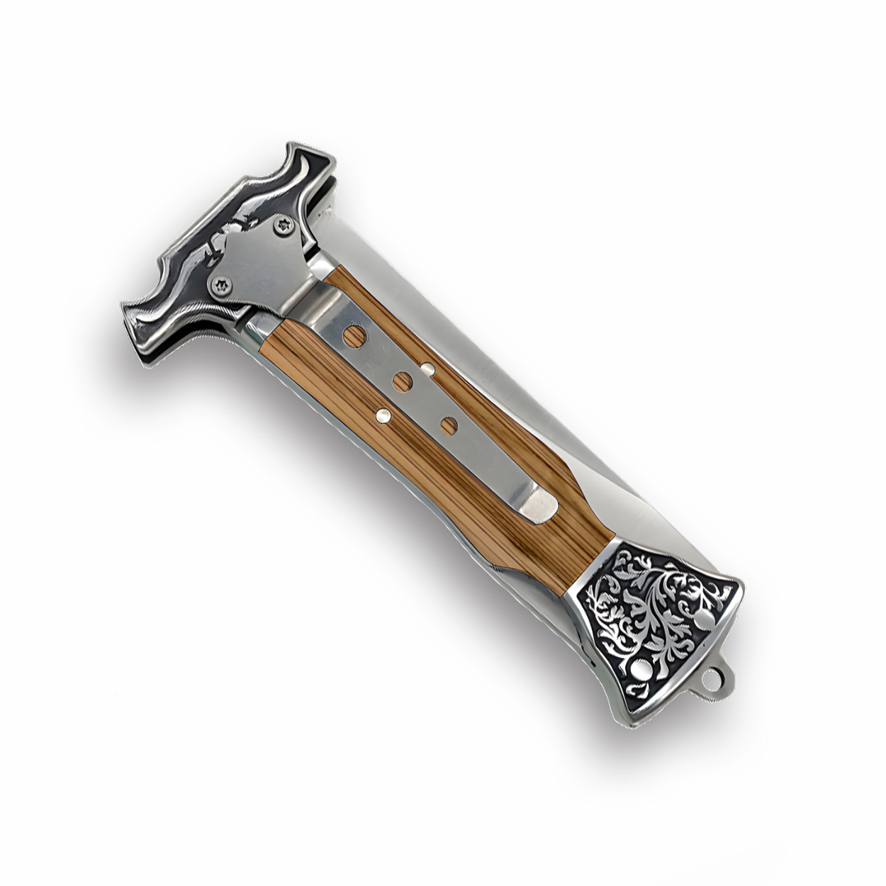 Coltello pieghevole da esterno MA123 - B - Giallo