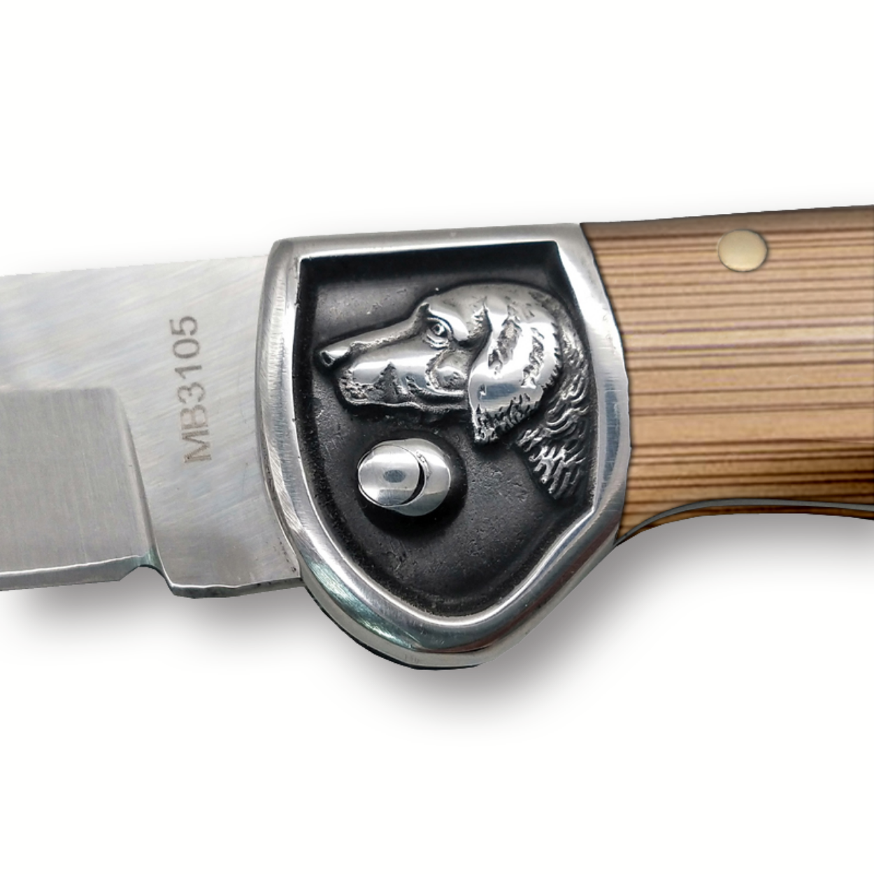Coltello pieghevole da esterno MB3105 - Marrone