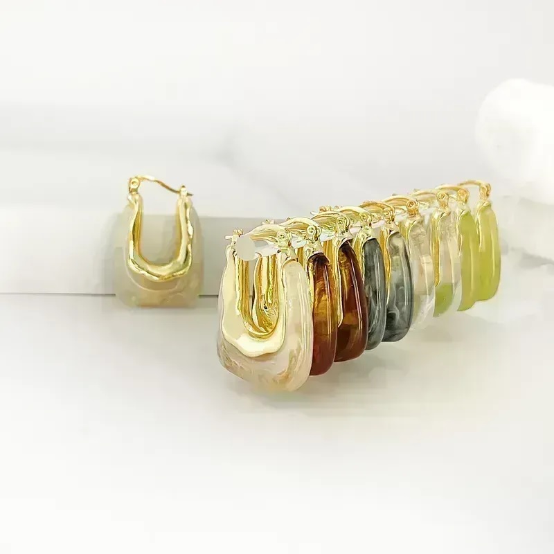 Orecchini DE-29893 - Marrone