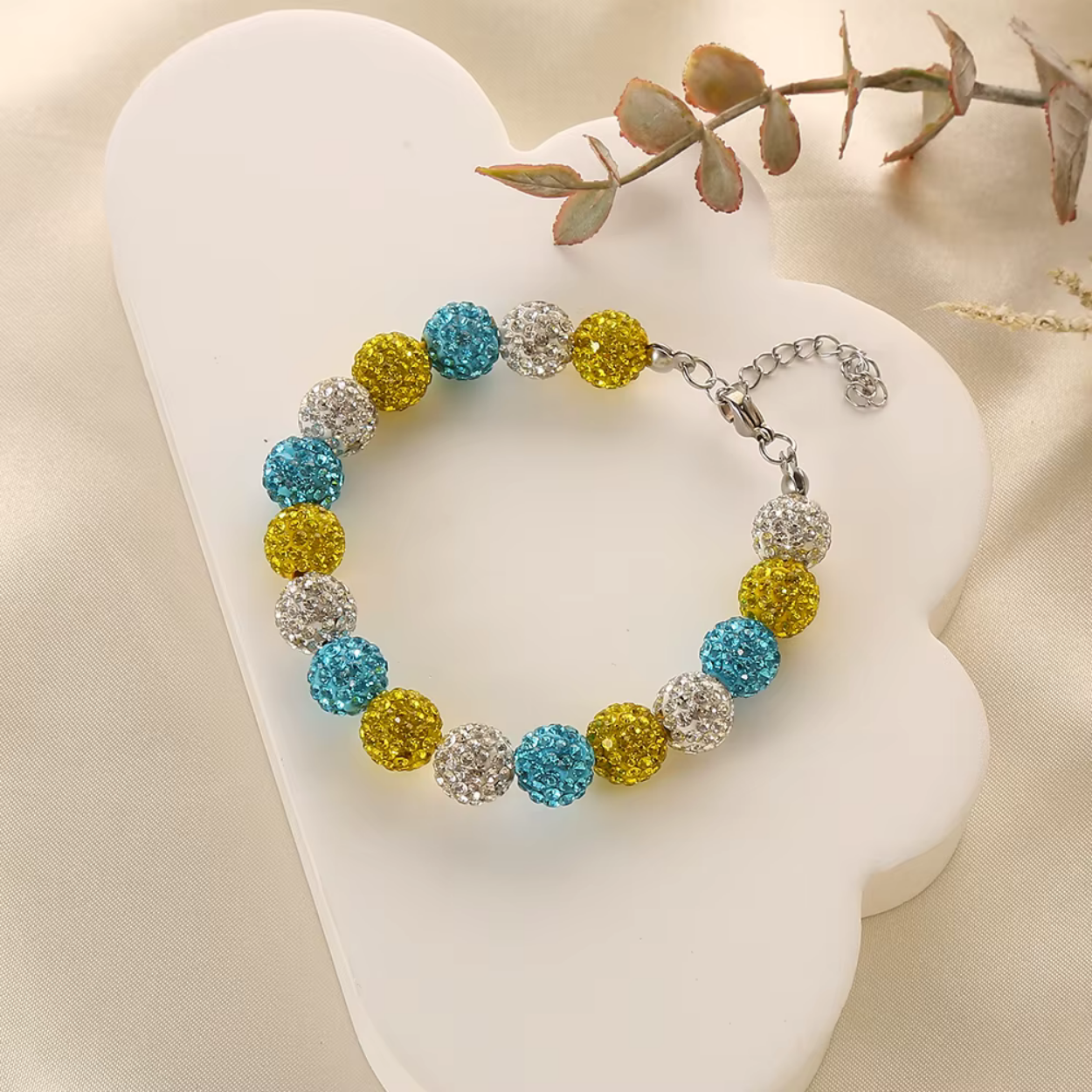 Bracciale da donna ZI-40050 - Blu/Bianco