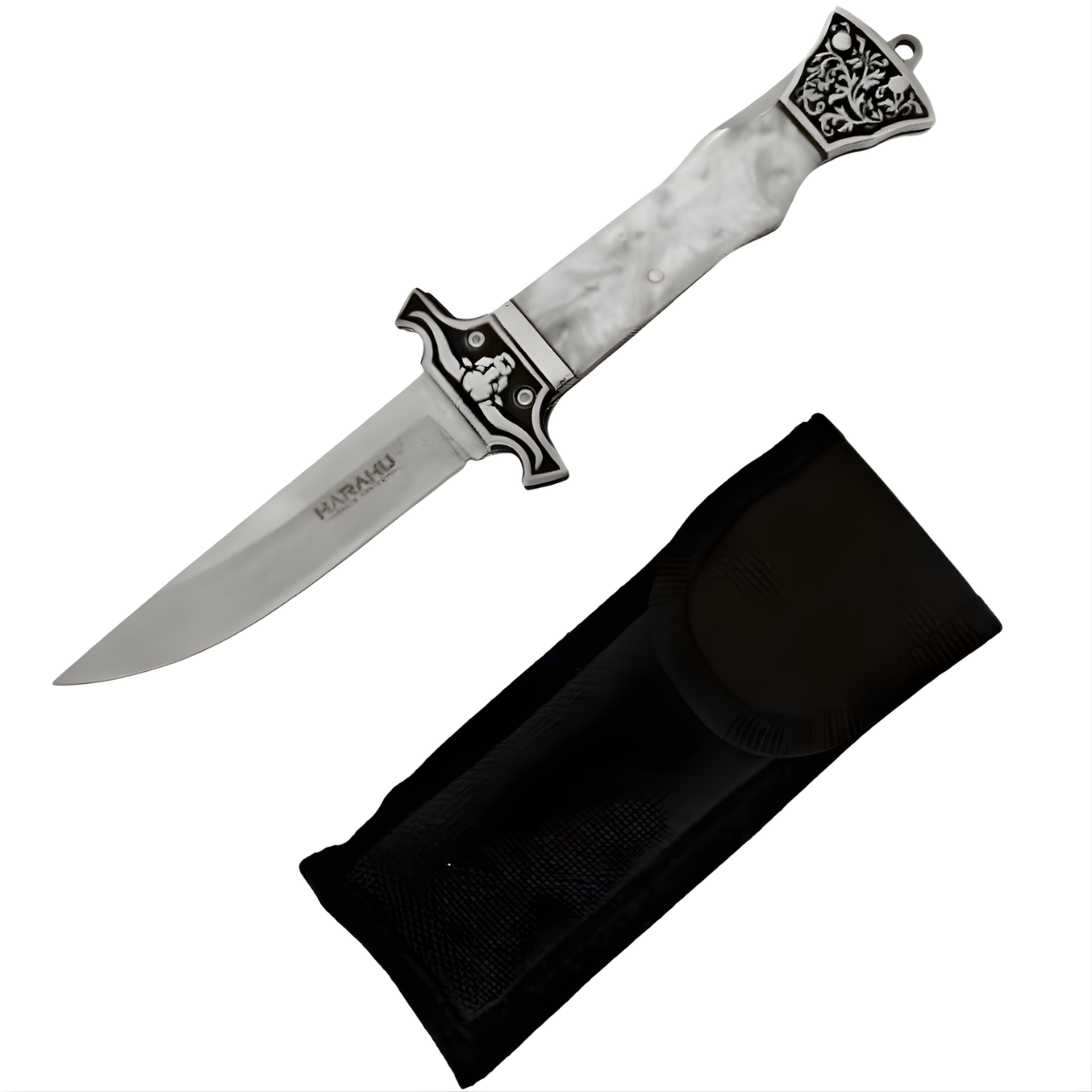 Coltello pieghevole da esterno MA123 - B - Giallo