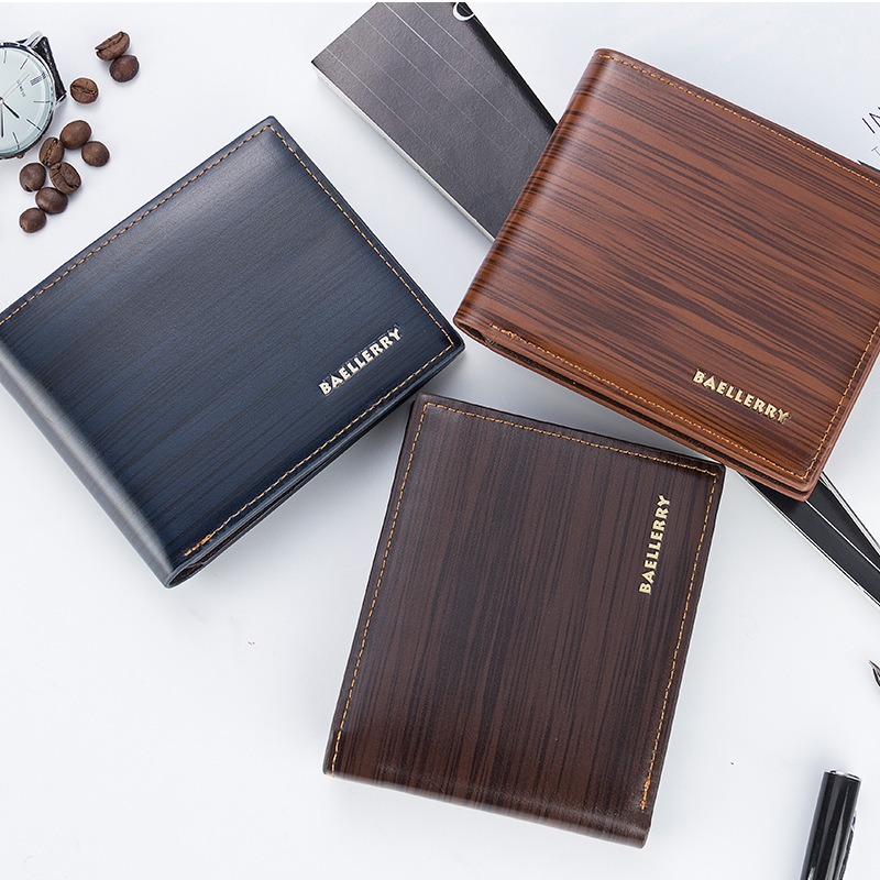Portafoglio da uomo Baellerry SA-35585 - Marrone