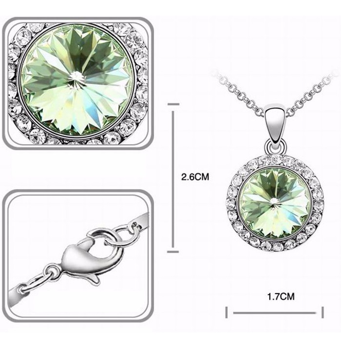 Set di gioielli BL-1875 - Verde