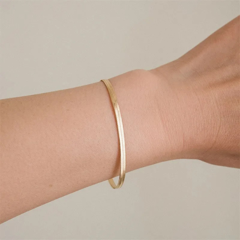 Bracciale SI-28534 - Oro Rosa / 3mm