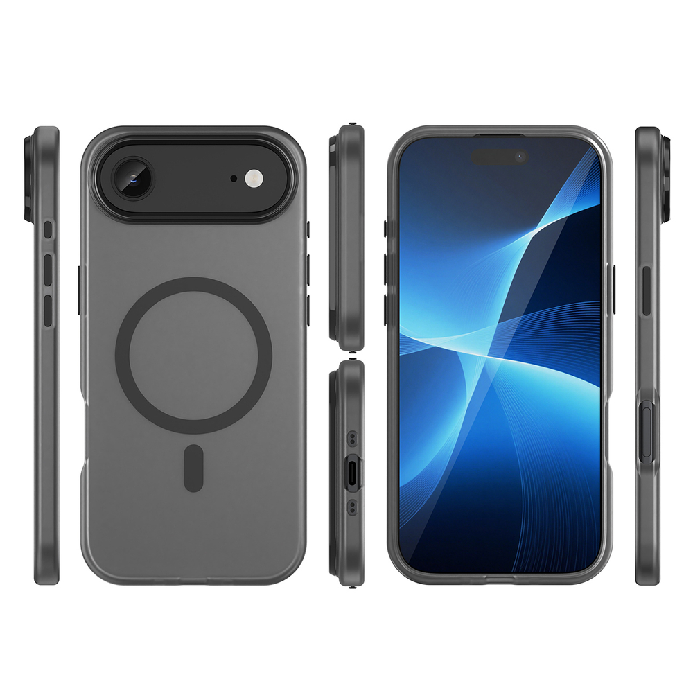 Custodia Abrasiva Magnetica per Apple iPhone 17 Air - Blu