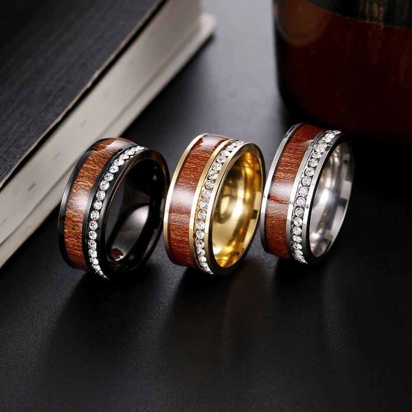 Anello TR-17023 - Oro / Marrone / 52mm