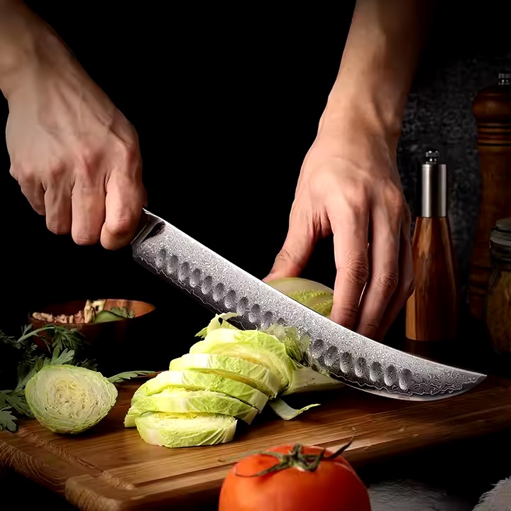 Coltello da cucina damascato WA-35143 - Macellaio