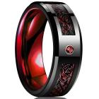 Nero / Rosso / 49mm