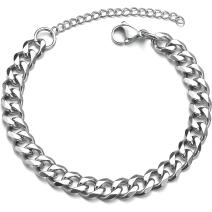 Bracciale TO-38984 - Argento / 22,5+5cm / 9mm