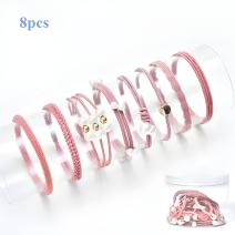 Elastici PI-19630 - Rosa / 8pz