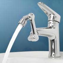 Attacco girevole universale per acqua - Argento