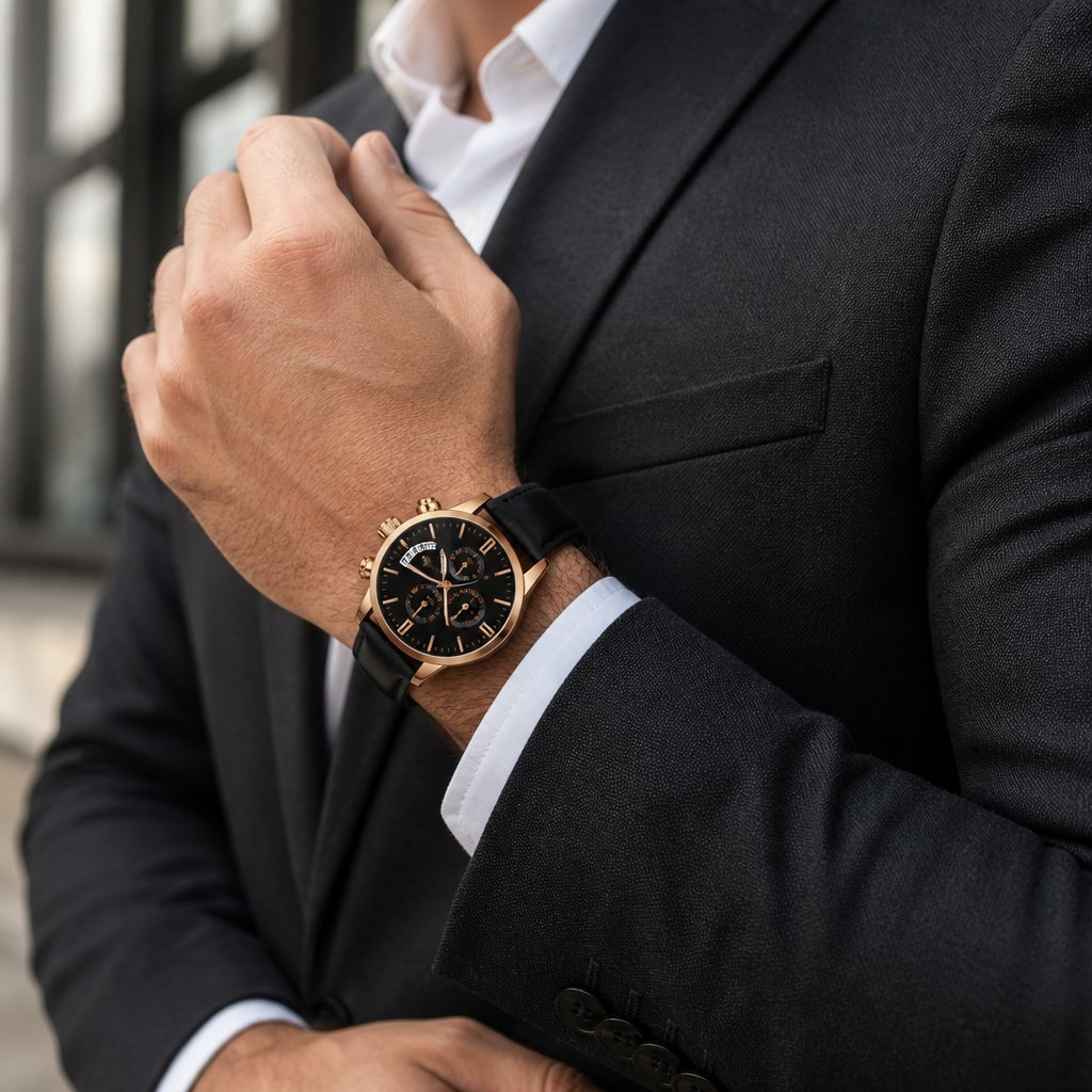 Orologio RA-11599 - Nero / Rosa Oro 1