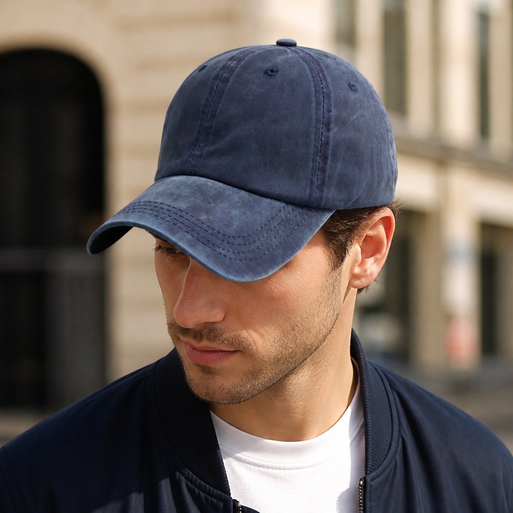 Berretto con visiera CL-16081 - Blu Scuro