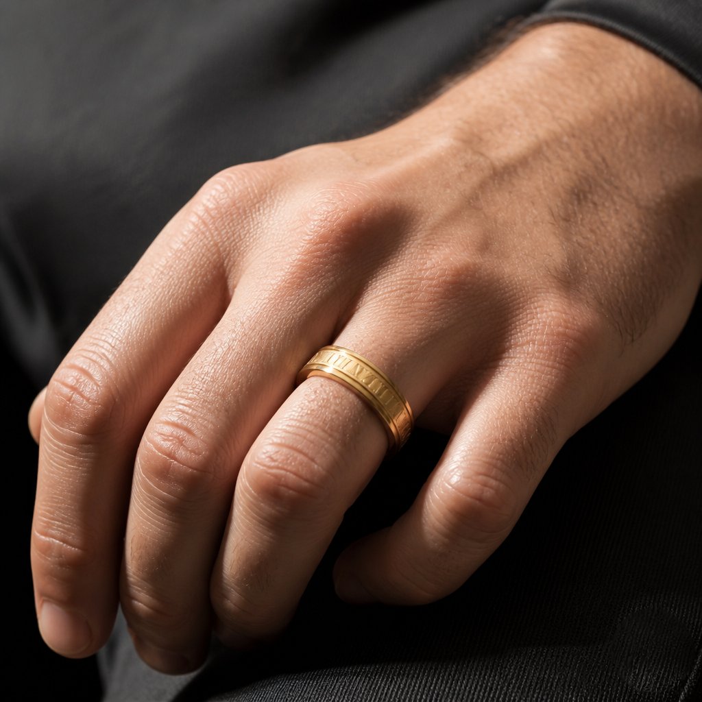 Anello XA-17069 - Oro / 52mm