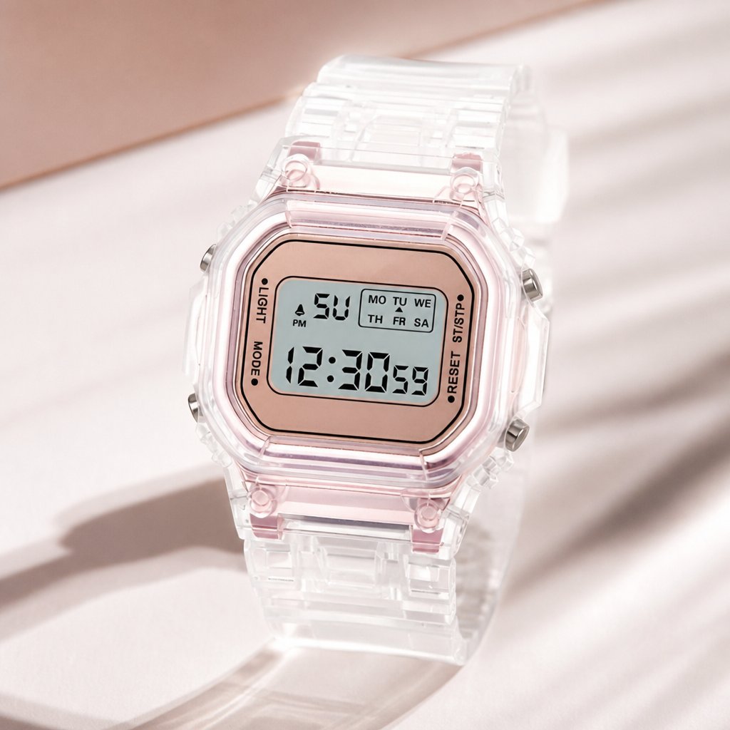 Orologio Digitale TR-21646 - Rosa