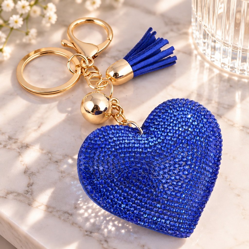 Ciondolo Cuore - Blu