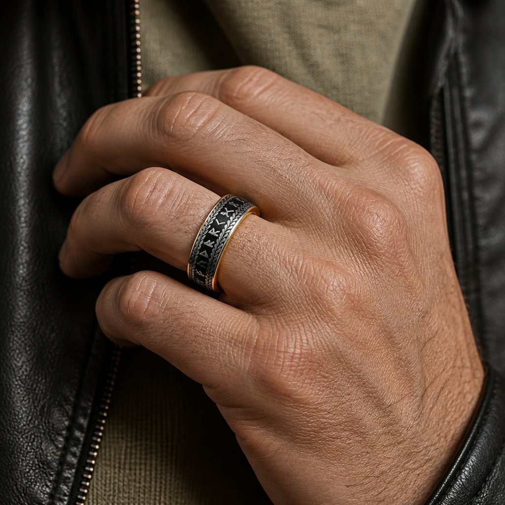 Anello OL-32013 - Nero / Oro / 67mm