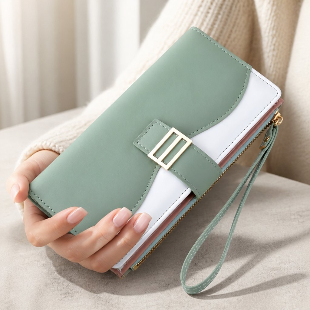 Portafoglio JO-35845 - Verde